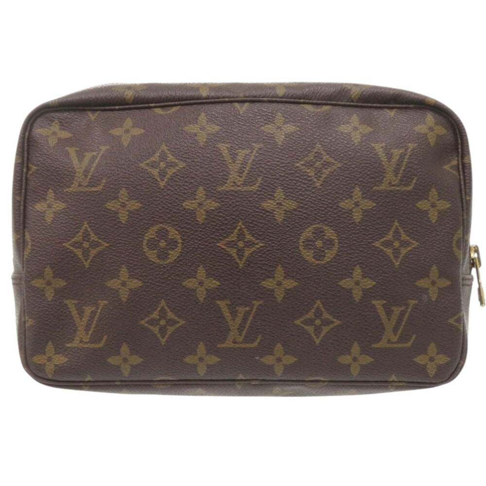 LOUIS VUITTON Brown Monogram Pouch - Picture 2 of 8